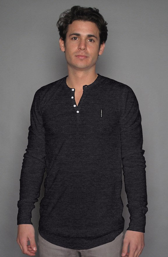 long sleeve henley