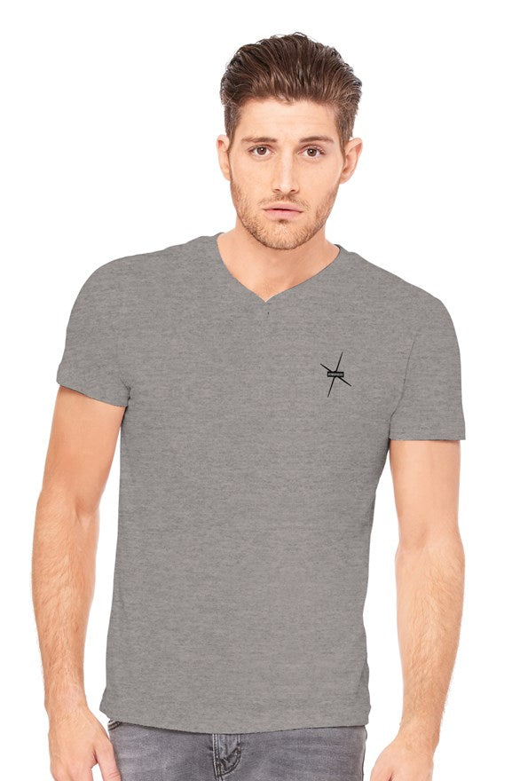 triblend henley t shirt