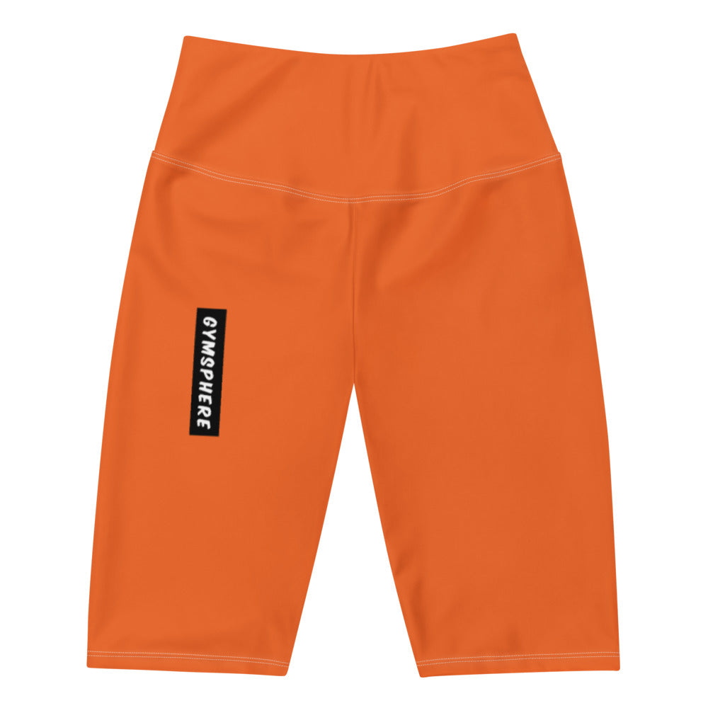 Short de motard | • 82 % polyester, 12 % élasthanne • Poids du tissu : 7,37 oz/yd² (250 g/m²) • Ceinture à double épaisseur avec une poche à l'arrière pour un téléphone et des clés • Coupe taille haute • Coupe qui soulève les fesses