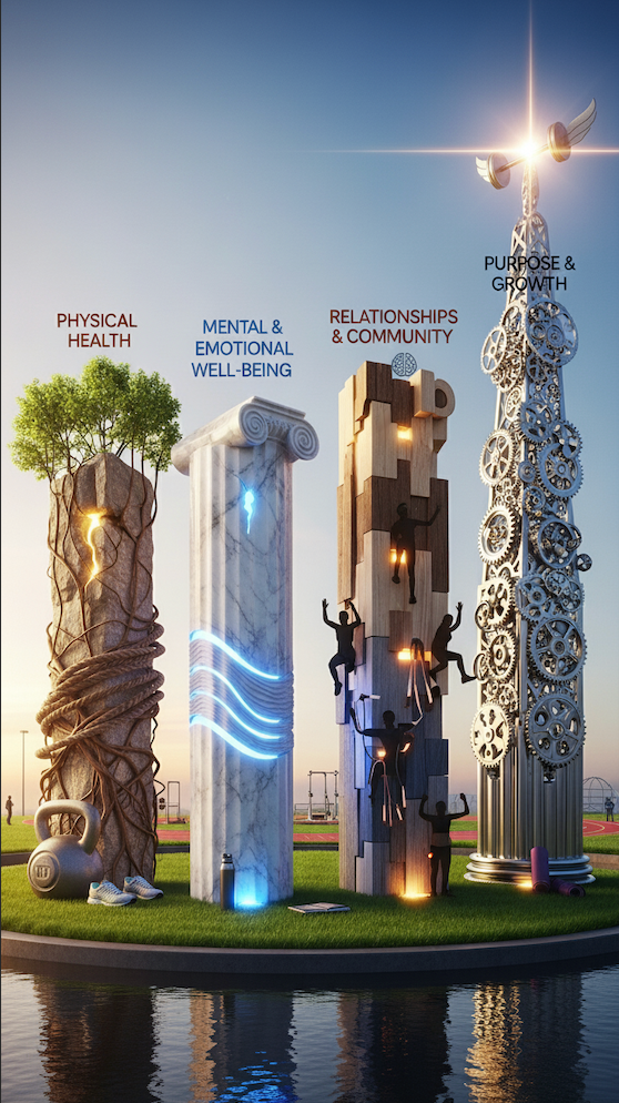 The 4 Pillars of a Balanced Life: Why Fitness is Just the Beginning