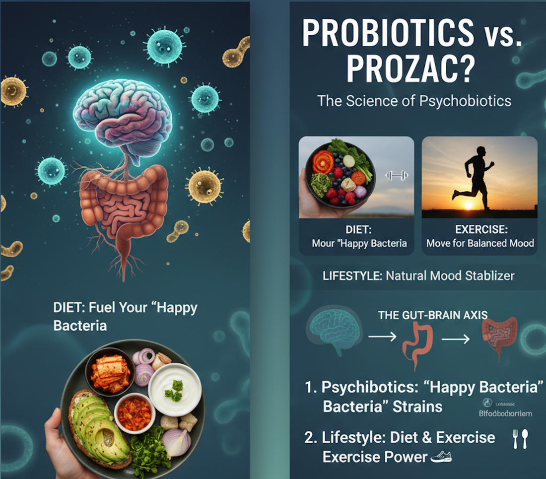 Probiotics vs. Prozac? The Science of Psychobiotics