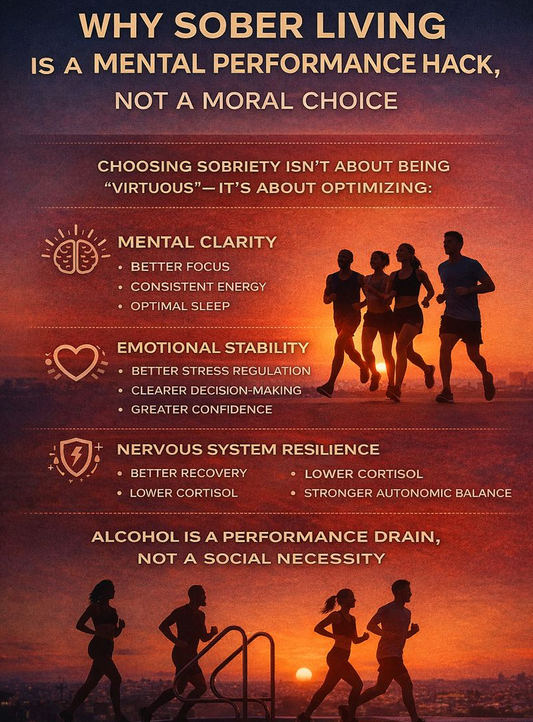 Why Sober Living Is a Mental Performance Hack, Not a Moral Choice