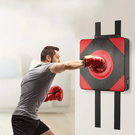 2PCS Boxing Target Adult Children Fitness Wall Target Taekwondo Training Sandbags Training Equipment PU Leather Punching Bag