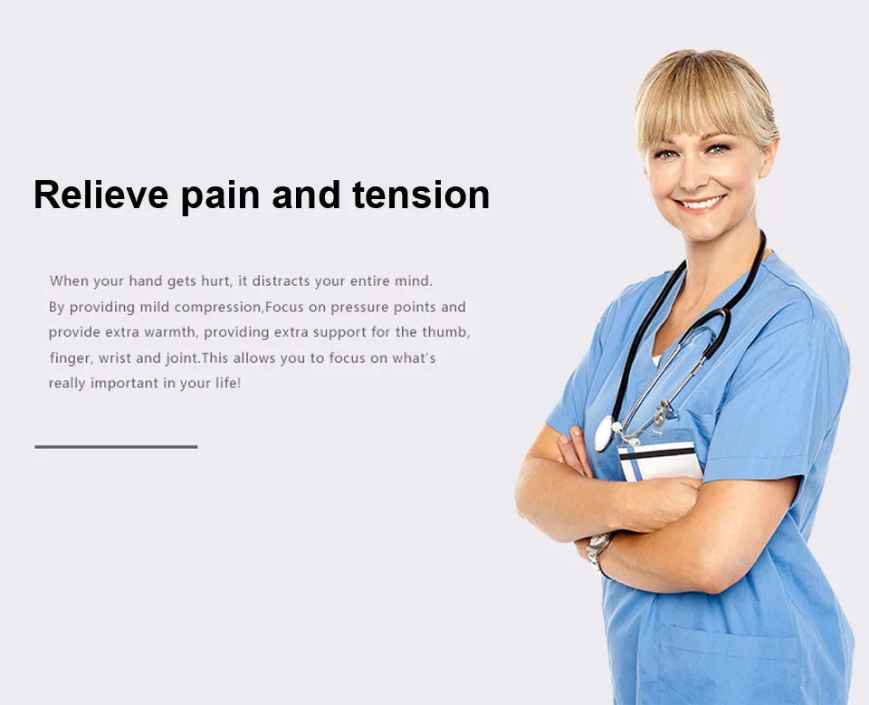 1 Pair Anti-Arthritis Compression Gloves Help Increase Circulation Reducing Pain Fingerless Gloves Arthritis Gloves Women Man