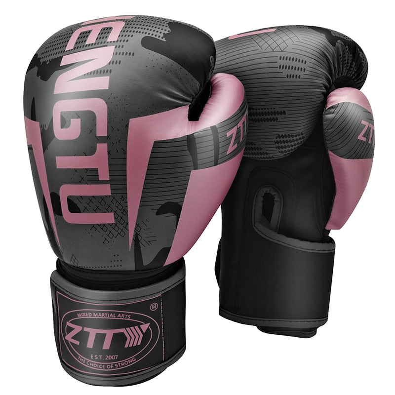 2 PCS Kick Boxing Gloves Pad Punch Target Bag Men MMA PU Karate Muay Thai  Free Fight Sanda Training Adults Kids Equipment