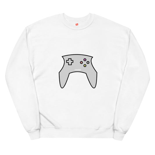 Grafisch fleece sweatshirt